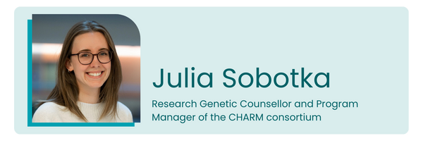 Julia Sobotka, Research Genetic Counsellor