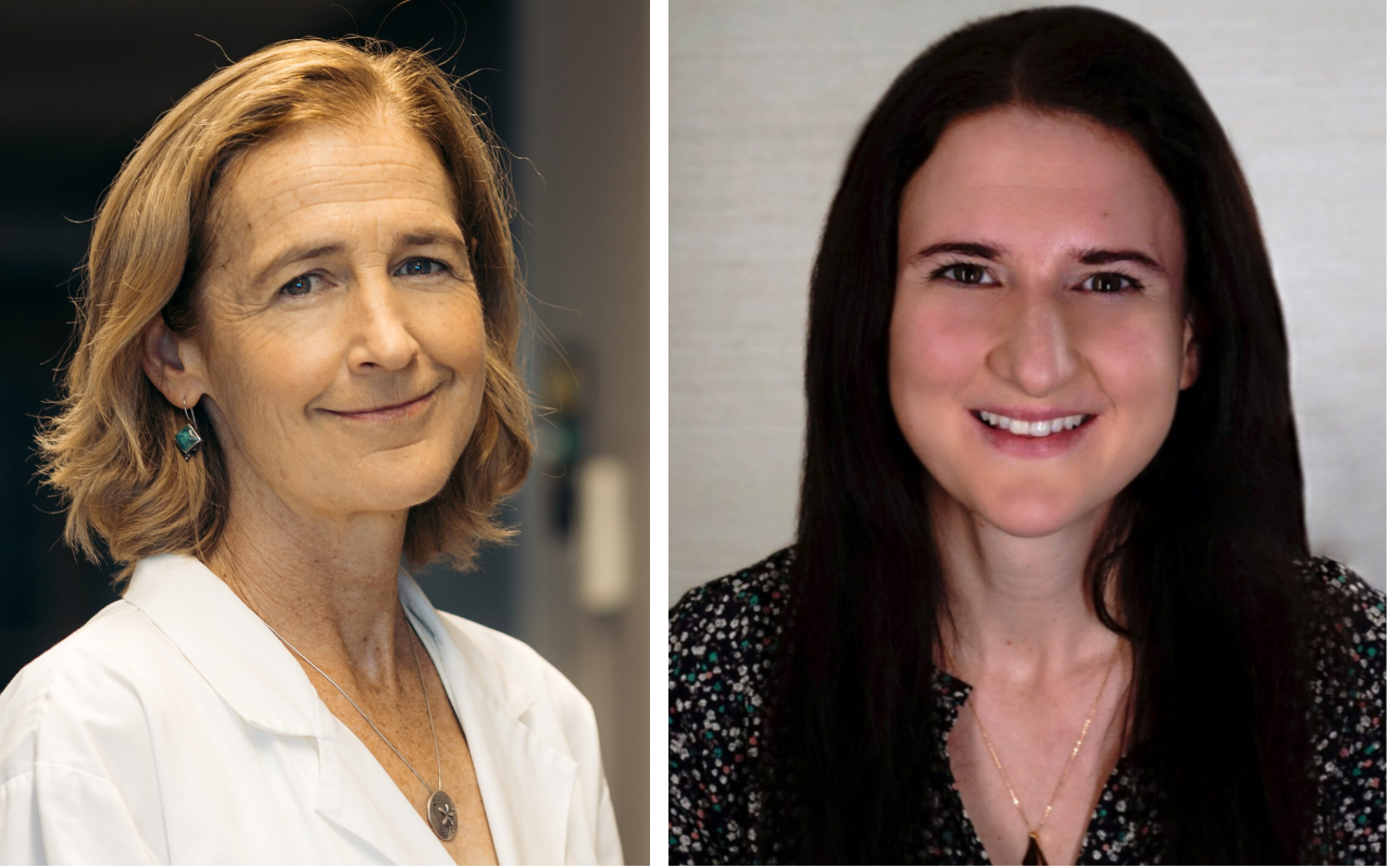 Study leads Dr. Jessica McAlpine (left) and Dr. Amy Jamieson (right)